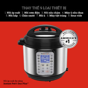 Nồi Áp Suất Đa Năng Instant Pot Duo Plus 5,7L 9-in-1